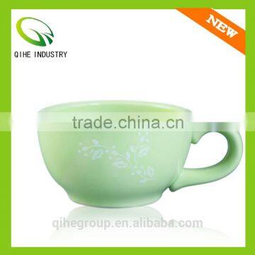 New elegant Fine greed ceramic tea cup for tea time