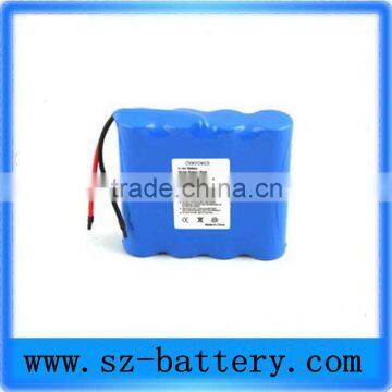 4400mAh 7.4V 18650 Lithium Ion battery pack rechargeable