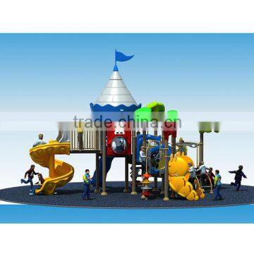 Nature-forest style LLDPE plastic kindergarten facilities with 10 optional site sizes