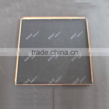 Wood Grain Suspended Aluminum Ceiling Open Frame Ceiling Perforated Clip In Ceiling Tile photo-5