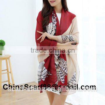Wholesale Owl Print Scarf photo-3