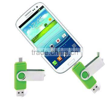 OEM OTG Usb Flash Drives Custom Fashion Swivel OTG Pendrives for Android photo-5