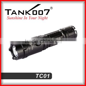 Military quality directly led Flashlights 420LM 200meter ditance with 1*18650 battery 5 modes led Flashlights