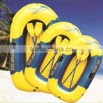different size durable inflatable boat for water fun