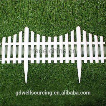 White Fence Plastic Fence Garden Fencing Wholesale Foldable Green Garden Fence Good Quality Plastic Garden Gate photo-3