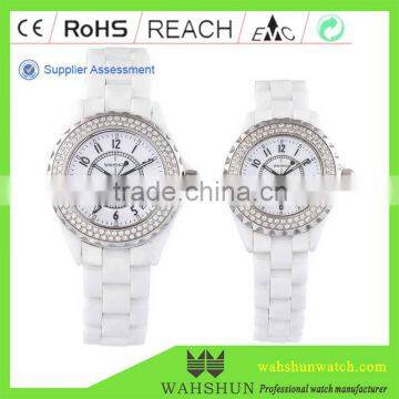  express OEM 2016 Luxury quartz watch fashion ceramic watch bracelet couple watch