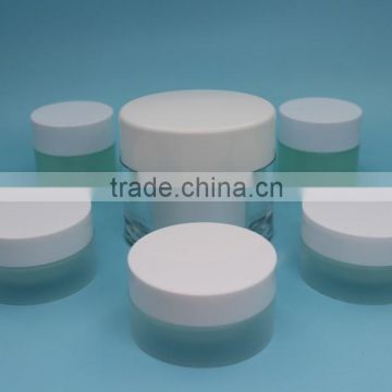 Plastic cosmetic packaging cream jar