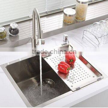 HOUSESTAR HOT SELLING Handmade Kitchen Sink Stainless Steel Rice Colander photo-5
