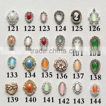 100PCS 3D Alloy Rhinestones Nail Art DIY Decoration HN1891