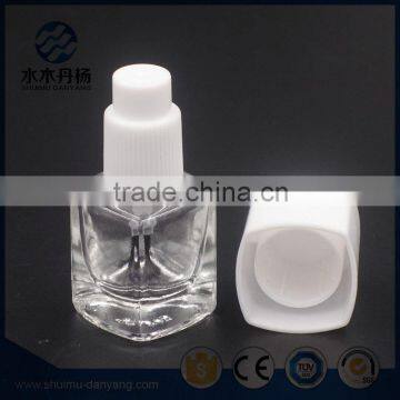 Hot Selling 6ml Clear Square Glass Nail Polish Bottle photo-5