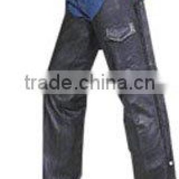 Dl-1406 Leather Motor Bike Chaps