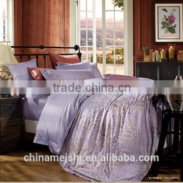 Luxury patchwork china wholesale double 80s 250tc cotton bedding set