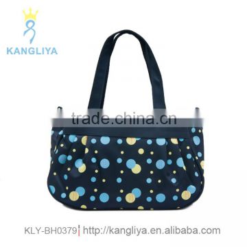 Tote mommy bag casual shoulder bags organizer handbag folk style fog flower waterproof cross body bags