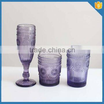 crystal footed colored pyrex glass champagne cup wholesale alibaba