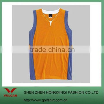 custom basketball vest