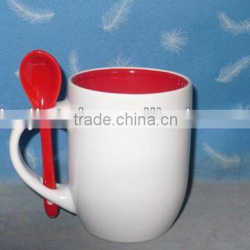 spoon ceramic mug