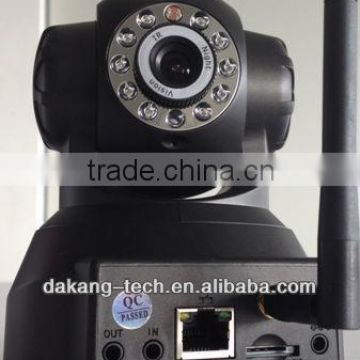 0.3Megapixel p2p ip camera,TF card 32GB,two way audio