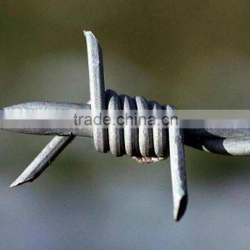 hot dipped stainless galvanized and PVC coated Barbed wire / cheap barbed wire