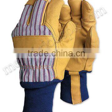 Wool Cuff Leather Working Gloves