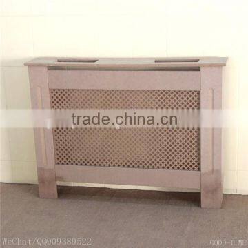 Cheap Raw MDF Large Tall Home Wall Radiator Cover for UK photo-3