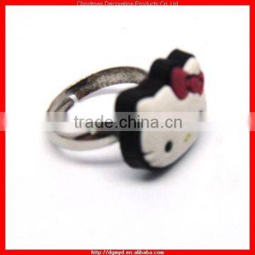 Cheap Hello Kitty finger ring for kids (MYD-1714)