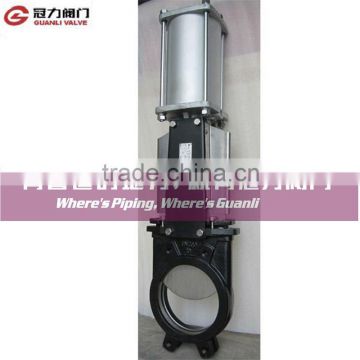 Bi-direction pneumatic knife gate valve (DI)