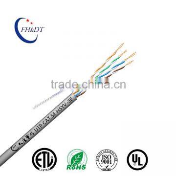 High Quality Cat.5e LSZH Unshielded 4pairs Network Cable/Lan Cable ETL TIA/EIA 3P