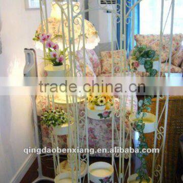 iron folding screen/iron floor screen/top-selling house decoration