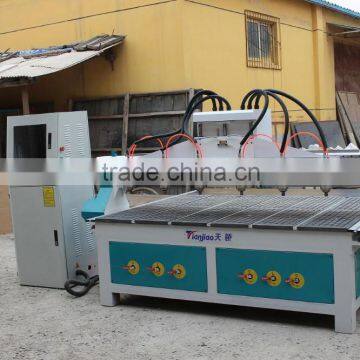 One Head Eight Spindle Hollow Relief Embossment Carving Machine photo-3