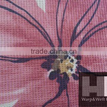 ZJHF-F46 Imitaiton Super Soft Embossed Printed Velvet Bonded TC for Sofa Fabric photo-2