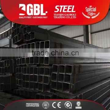 ERW welded low carbon Steel Square Round Rectangular Pipe&tube for construction