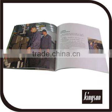 new printed coated paper booklet