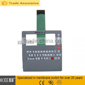 industrial control button membrane big size switch keypad