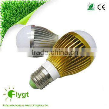 High brightness 3W / 5w / 7w E27 E14 aluminium led bulb light