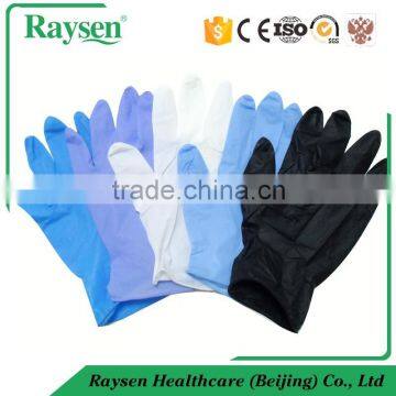 Latex Free Blue Examination Nitrile Gloves