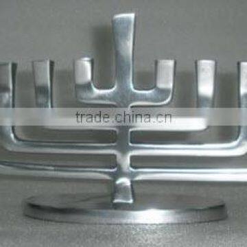 Aluminum Menorah