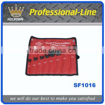 8pcs Double Open End Wrench Set