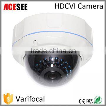 ACESEE hd cvi vandalproof varifocal lens IR dome HD CVI camera