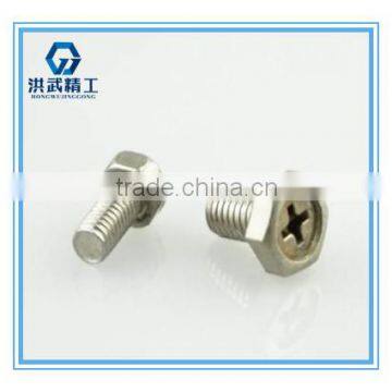 Hexagon Head Bolts With Slot on Head