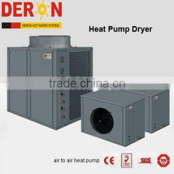 75deg.C high temp. air source heat pump dryer R134A