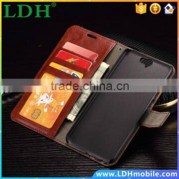 Luxury Retro Leather Flip Cover Wallet Card Slot Case For HTC ONE M10 M9 A9 Desire eye