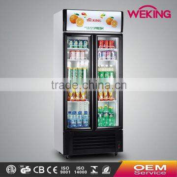 WEKING SC-490 (473L) Showcase with Light Canopy