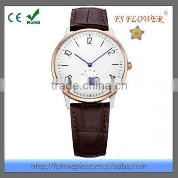 FS FLOWER - Men's Dress Classic Series Of Ultra-Thin Watches Sapphire Glass