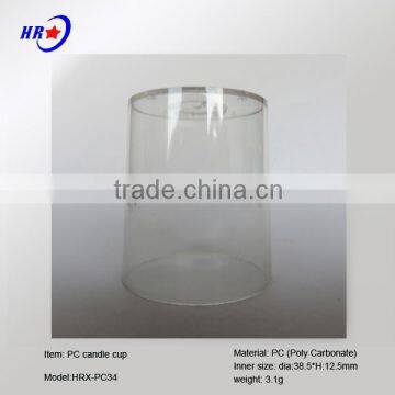 HRX-PC34 TRANSPARENT ROUND PC CUP OF TEALIAGHT CANDLE photo-5