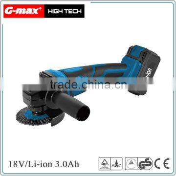 G-max 18V Li-ion Cordless 115mm Angle Grinder With Battery GT11158