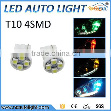 12 volt led lights auto light led fog light t10 4smd 1210