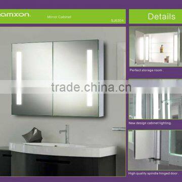 Bathroom Light Mirror Cabinet with Aluminum Body