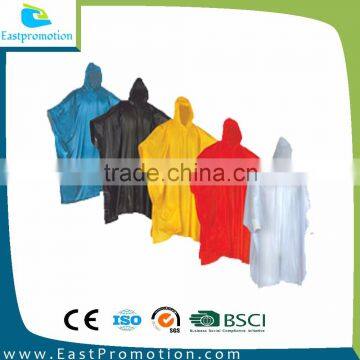 Colorful Fashion Disposable Emergency Poncho Bulk