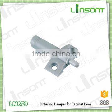 High quality plastic soft close door buffer hardware fittings for cabinet door