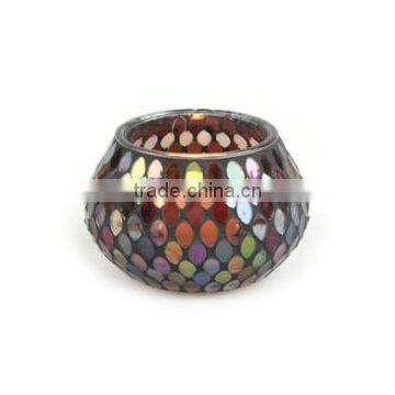 Unique Design Candle Holder Fashion Mosaic